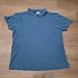 SUNSPEL Mens Blue Cotton Short Sleeve riviera Polo Shirt XL